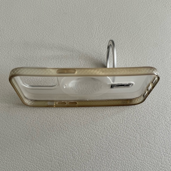 Magnetic Kickstand Case for iPhone 14 Pro | JUESHITUO | Matte Clear - Picture 8 of 9